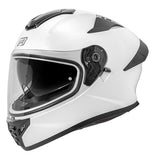 RJAYS APEX IV Helmet - Solid Gloss Wht | Internal Sun-Shield