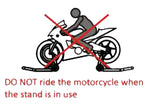 Do not ride the bike pic