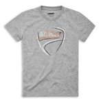 Ducati Heartbeat Kids Grey T-Shirt